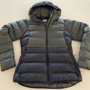 Women’s Columbia Sunrise Peak 700 Down Insulated Coat Size Med